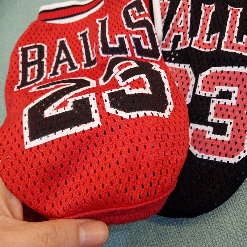 Eye-catching Sporty Jersey Vest Universal for Cats and Dogs
