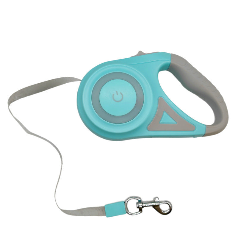 Retractable Leash with LED Lights for Cats & Dogs
