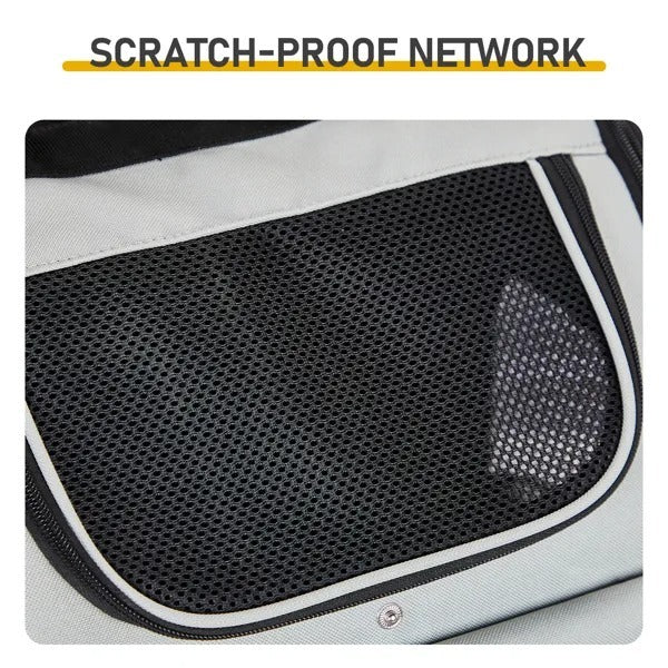 Expandable Pet Carrier for Cats & Dogs Pets Possessions