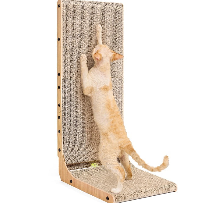 Large 23.6” L Shape Cat Scratching Post Pets Possessions