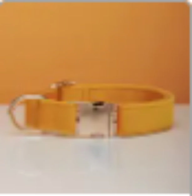 Multiple Color Velvet Personalized (optional) Dog Collar +Leash Set with Bow