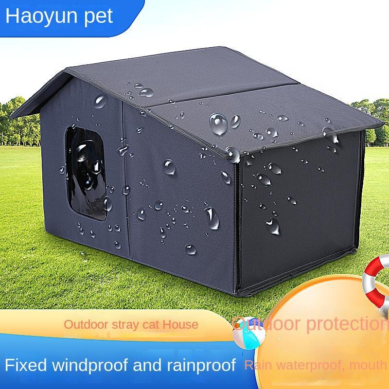 Outdoor Waterproof Pet House for Dogs & Cats Pets Possessions