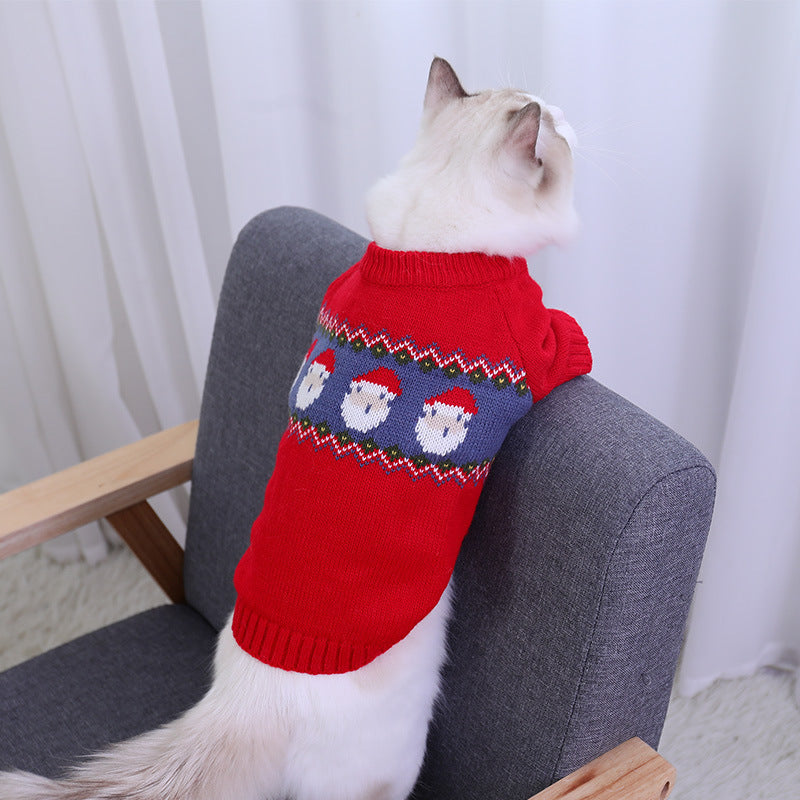 Snowman Christmas Sweater for Cats & Dogs Pets Possessions