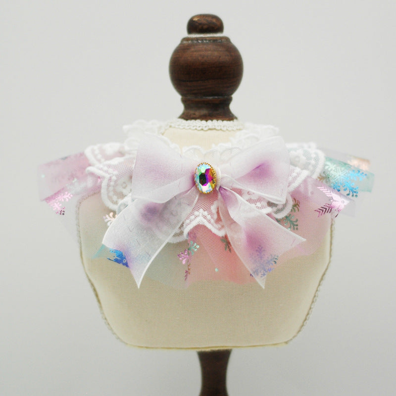 Lovely Drape Collar for Cats & Dogs Pets Possessions LLC