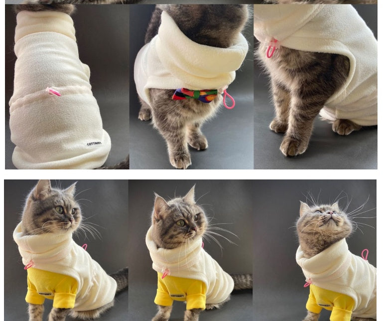 Snuggle-Soft Winter Fleece – Cozy Pet Sweater for Cats & Dogs Pets Possessions LLC