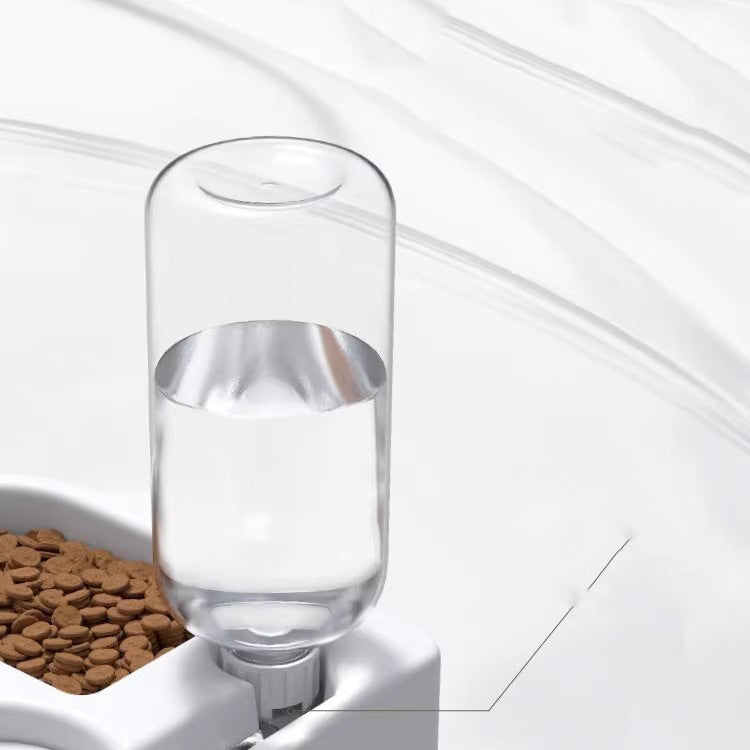 2in1 Water Dispenser + Food Bowl for Cats & Dogs