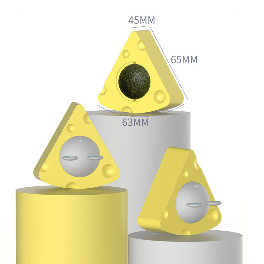 3-in-1 Silvervine Chew Toys with Catnip Dispenser + Teeth Cleaning Pets Possessions