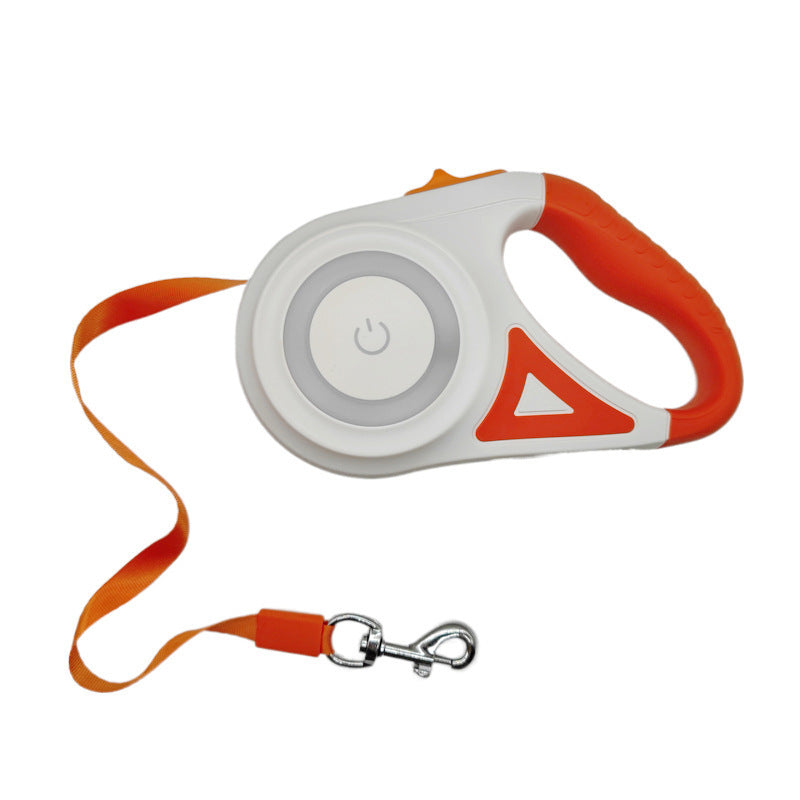 Retractable Leash with LED Lights for Cats & Dogs