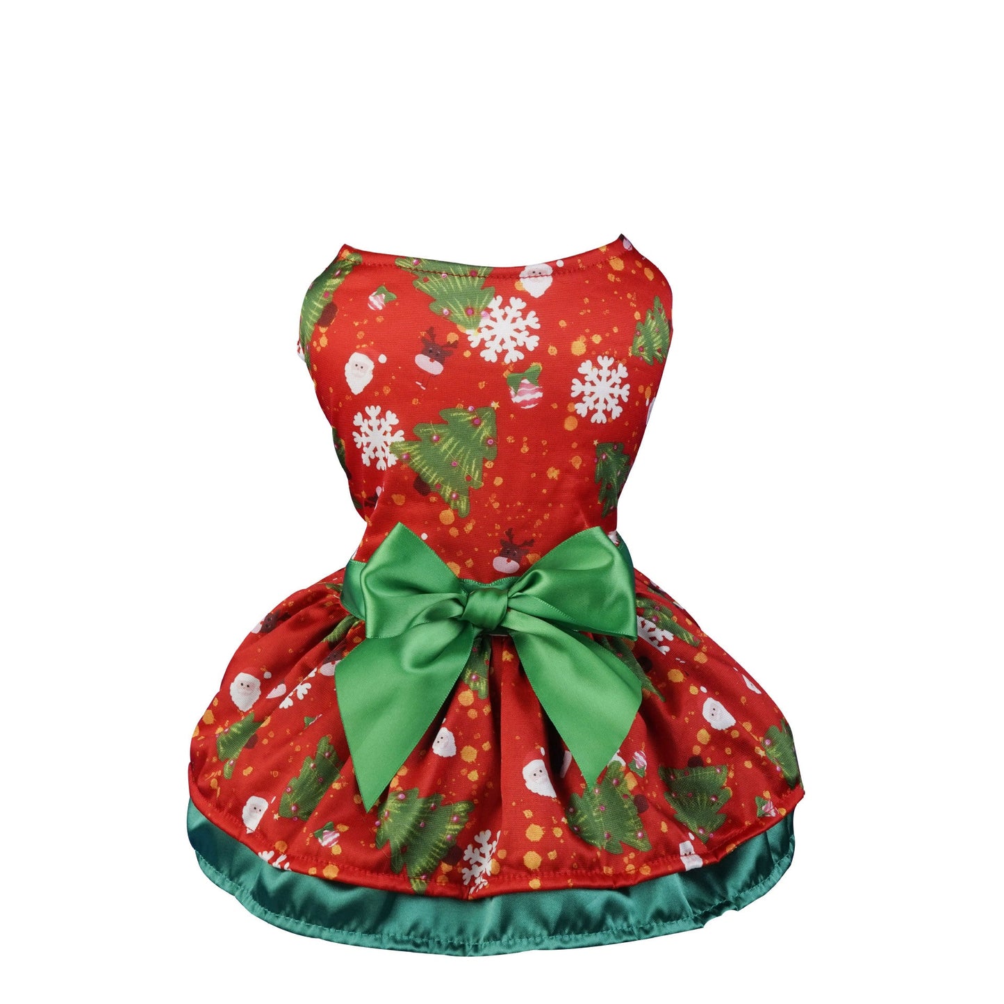 Holiday Elegance Christmas Dresses for Cats & Dogs – Luxury and Festive for Winter Celebrations Pets Possessions LLC