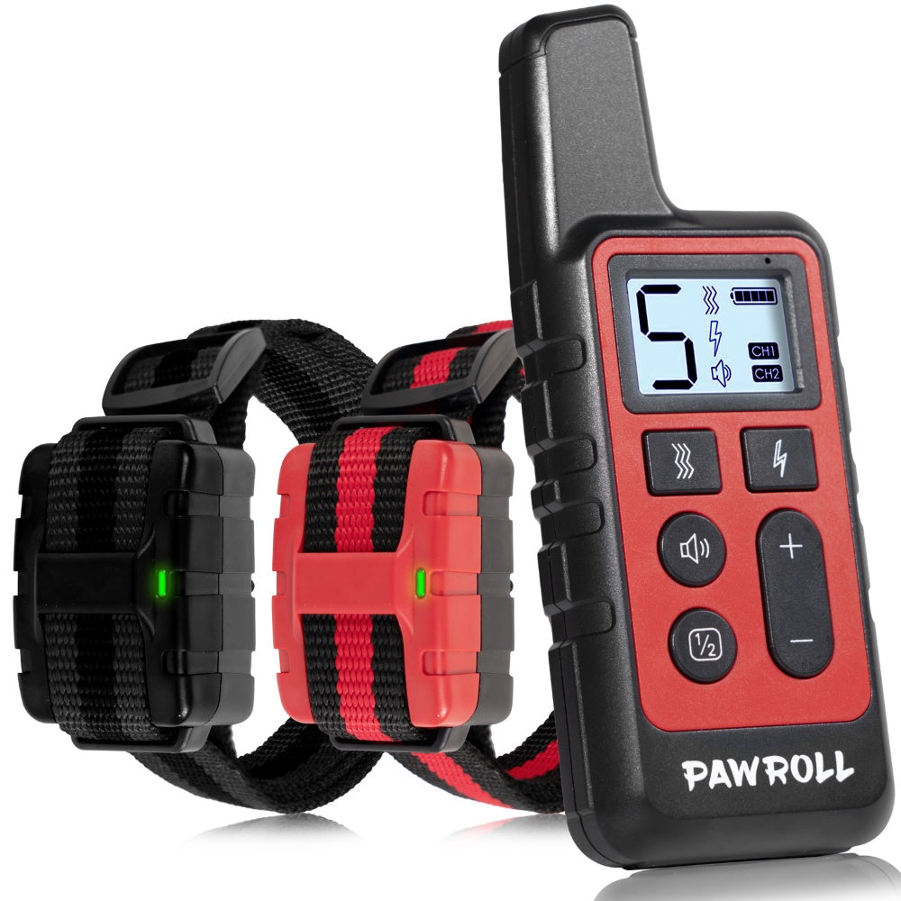 Advanced Dog Training Collar with Long Range Remote Offers Reliable Control up to 500 Yards