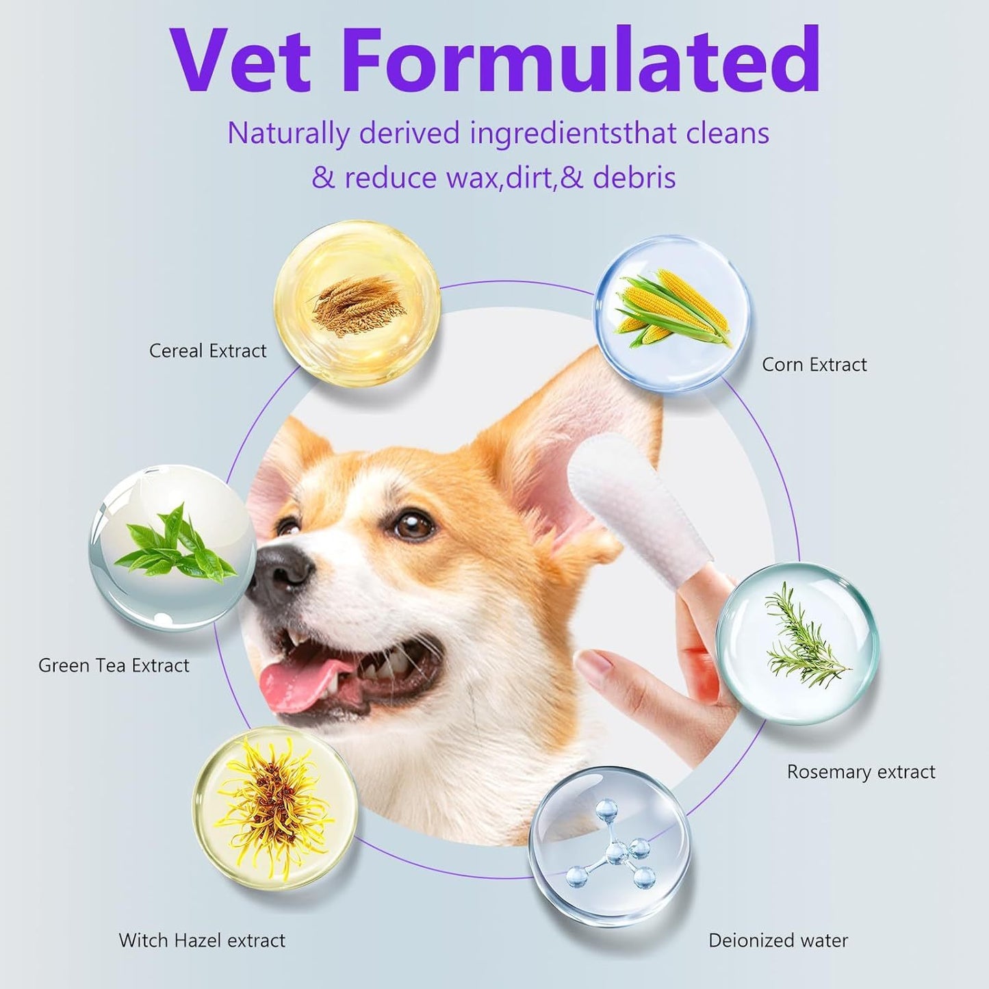 3-in-1 Comb, Spray and Steam Brush with Waterless Shampoo for Cats & Dogs