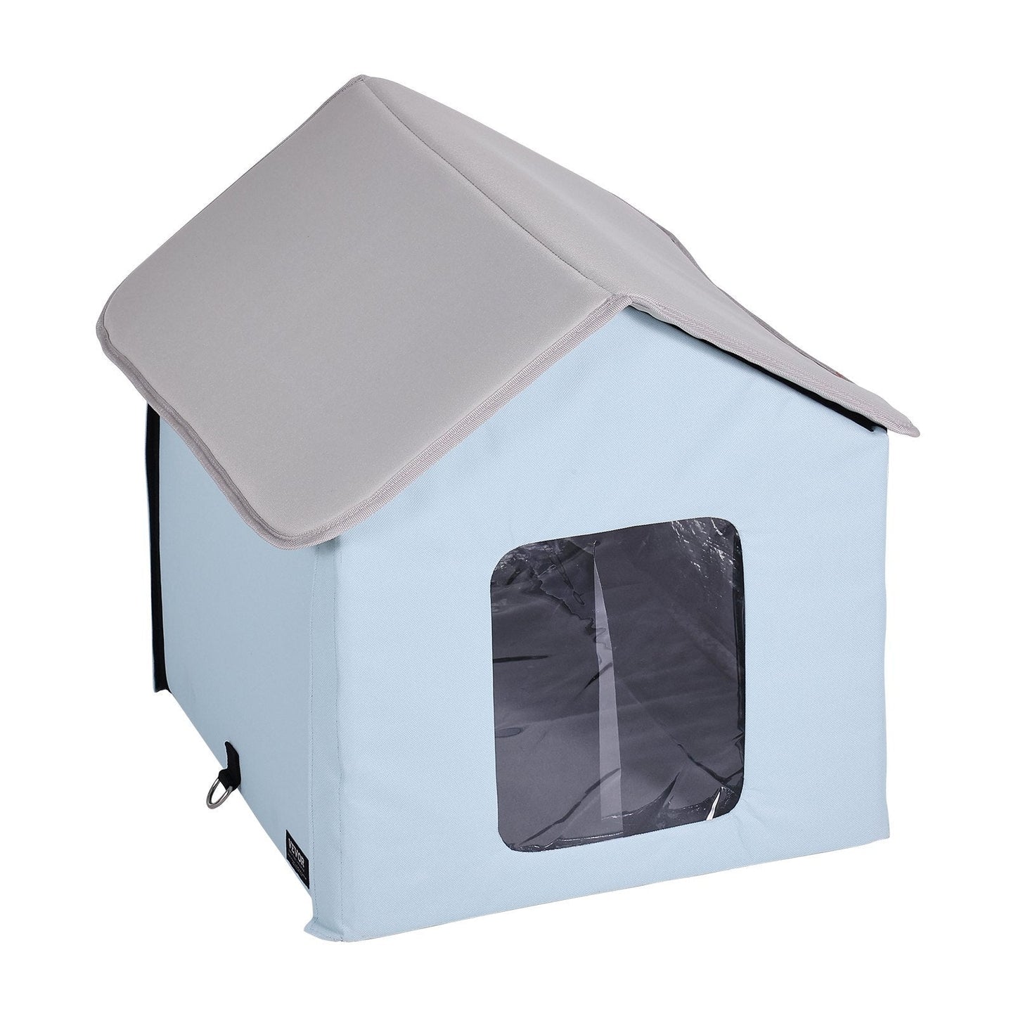 VEVOR Foldable Shelter with Heated Pads for Cats Pets Possessions