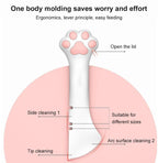 2-in-1 Short-scoop Can/Jar Opener + Scooper for Pet Food Pets Possessions