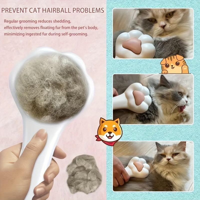 Paw Shaped Hair Removal Comb for Cats & Dogs Pets Possessions