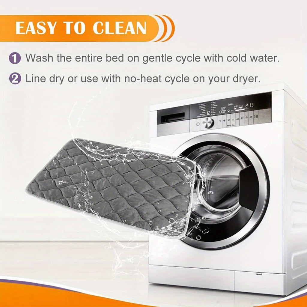 Non-Slip Warm Thermal Self-Heating Mat for Cats & Dogs (Easy Cleaning) Pets Possessions