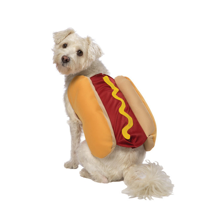 Funny Halloween Hotdog Costume for Cats & Dogs Pets Possessions