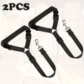 Vehicle Seat Belts Made of Wear-Resistant Materials for Dogs (Harness not Included)2 Pcs Pets Possessions