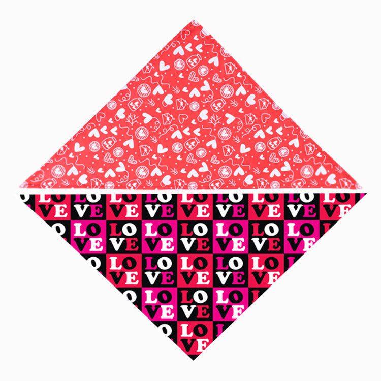 Valentine's Day scarves for Cats & Dogs Pets Possessions LLC