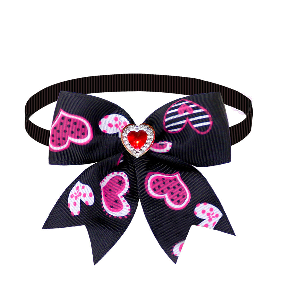 Pet Love Diamond Bow Tie Bow Tie Accessories Pets Possessions LLC