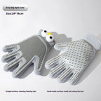 3-in-1 Pet Hair Removal, Massage Comb and Bathing Gloves for Cats & Dogs Pets Possessions