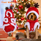 Christmas Themed Santa Claus Reindeer Antlers Costume for Dogs & Cats Pets Possessions