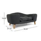 Classic Chic Sofa Bed with Luxurious Tufted Cushions for Cats & Dogs Pets Possessions