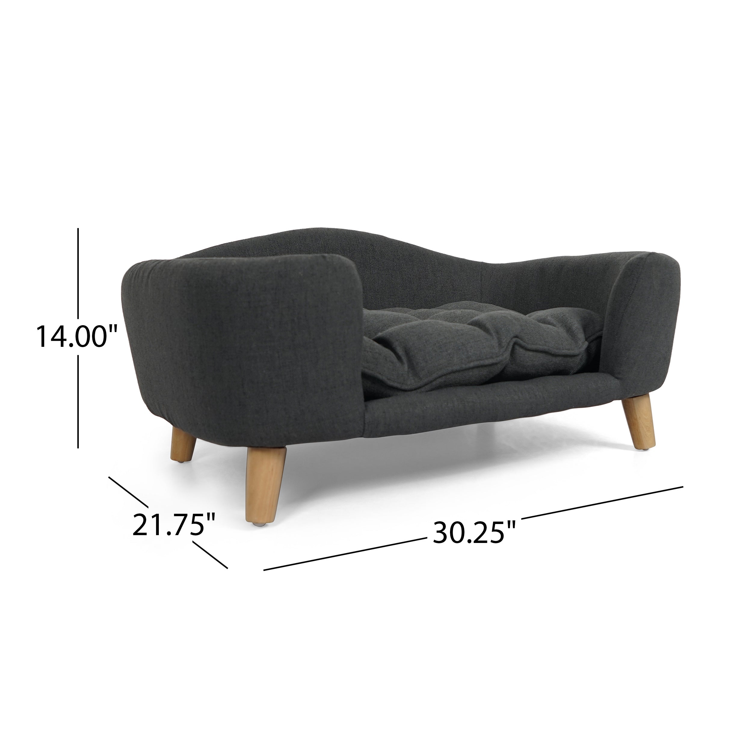 Classic Chic Sofa Bed with Luxurious Tufted Cushions for Cats & Dogs Pets Possessions