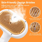 3-in-1 Comb, Spray and Steam Brush with Waterless Shampoo for Cats & Dogs Pets Possessions