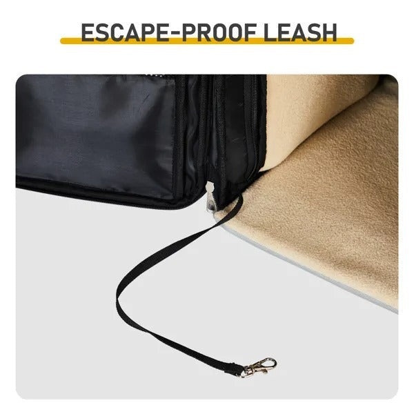 Expandable Pet Carrier for Cats & Dogs Pets Possessions