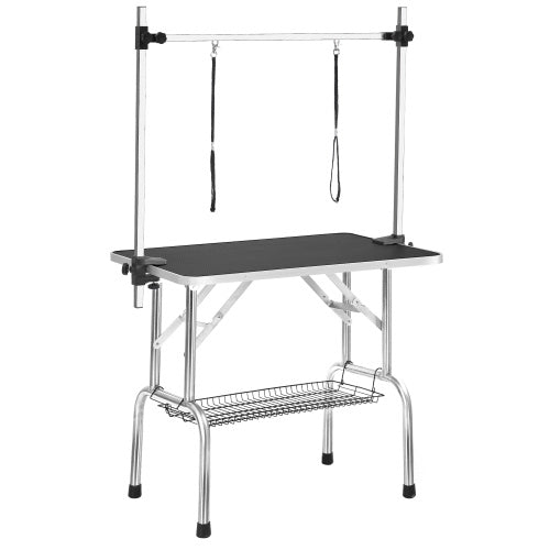 36” Professional, Adjustable, Heavy-Duty Portable Dog Grooming Table Pets Possessions