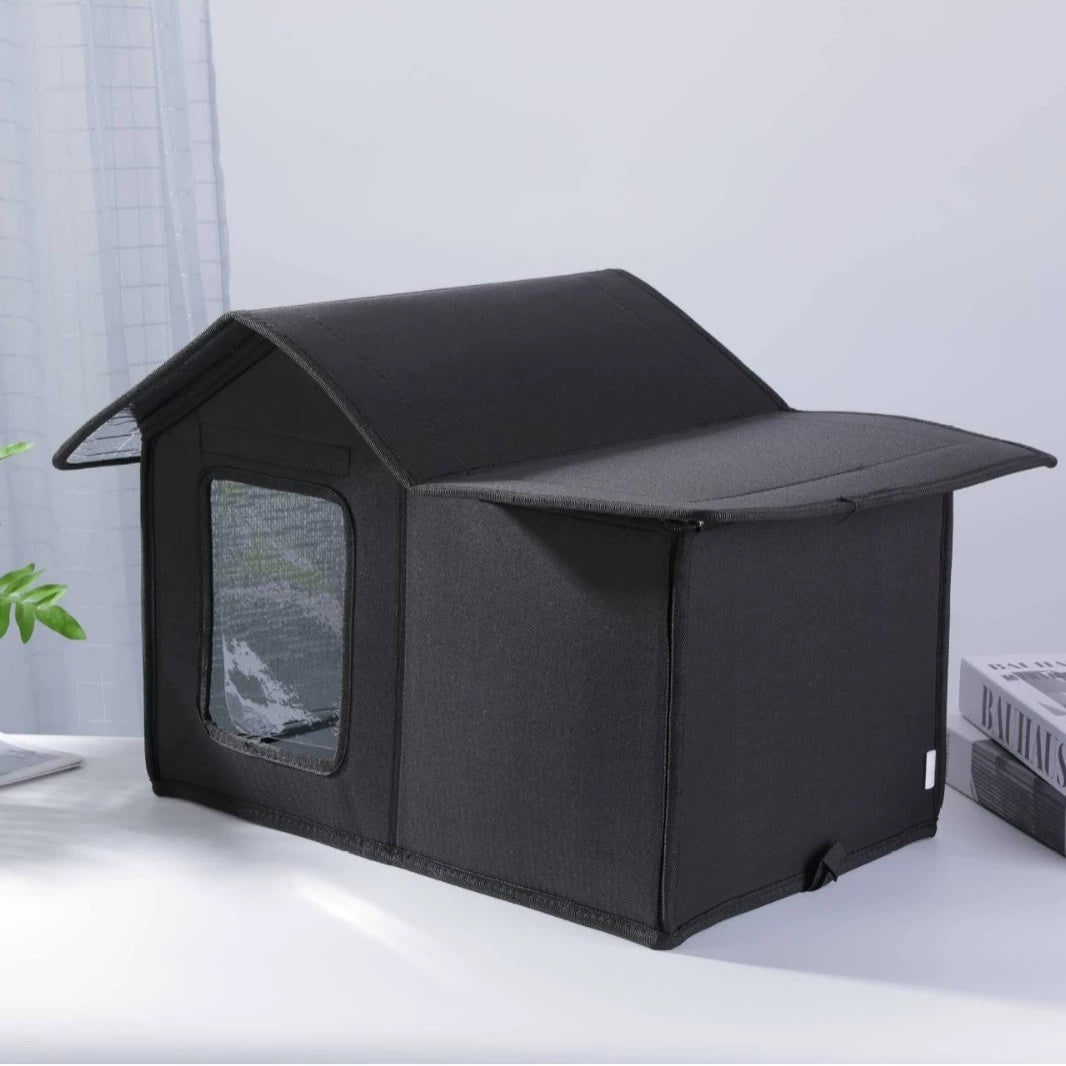 Rainproof + Windproof Portable Outdoor Home for Cats & Dogs Pets Possessions