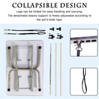 36 Inch Foldable Grooming Table for Dogs Pets Possessions