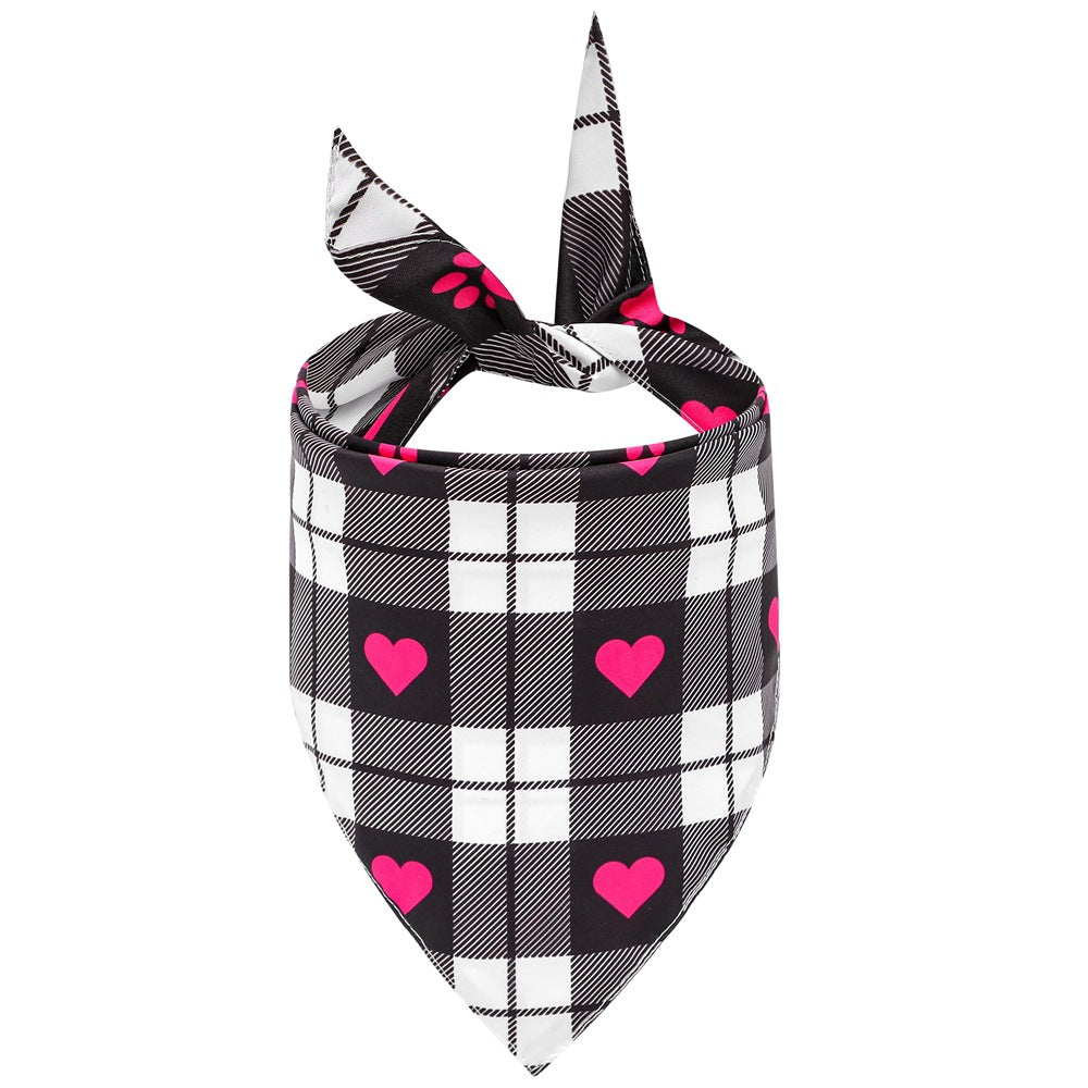 Valentine's Day Pet Scarf for Cats & Dogs Pets Possessions LLC