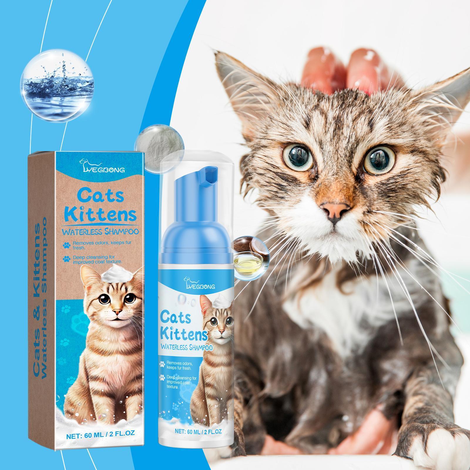 Yegbong Mild Non-irritating Cleaning Foam for Cats Pets Possessions