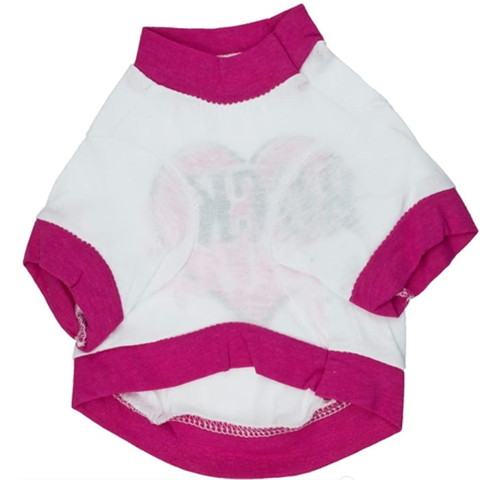 Rad Rock Pink Tee for Cats & Dogs Pets Possessions LLC