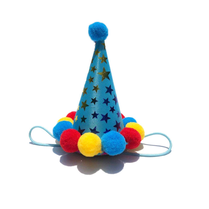 Birthday Celebration Scarves and Hats for Cats & Dogs Pets Possessions LLC