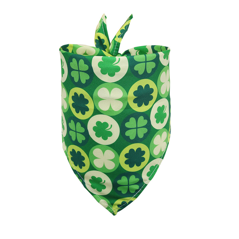 Lucky Clover - St. Patrick's Day Scarves for Cats & Dogs Pets Possessions LLC
