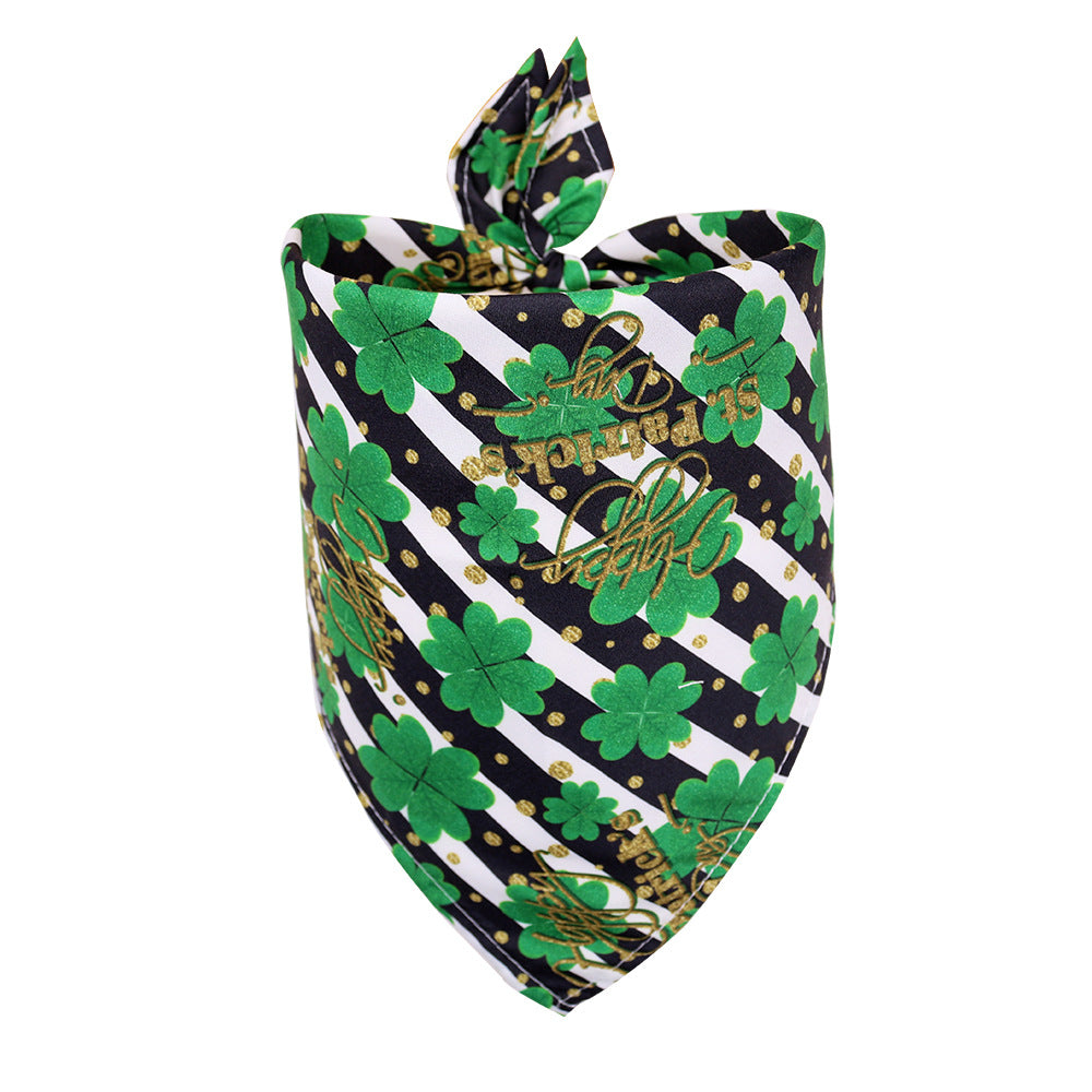 Lucky Clover - St. Patrick's Day Scarves for Cats & Dogs Pets Possessions LLC