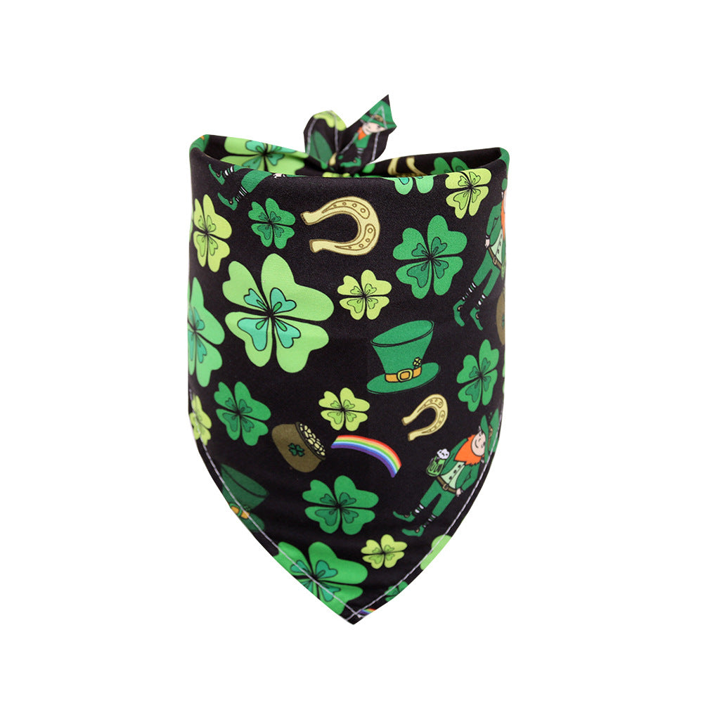 Lucky Clover - St. Patrick's Day Scarves for Cats & Dogs Pets Possessions LLC