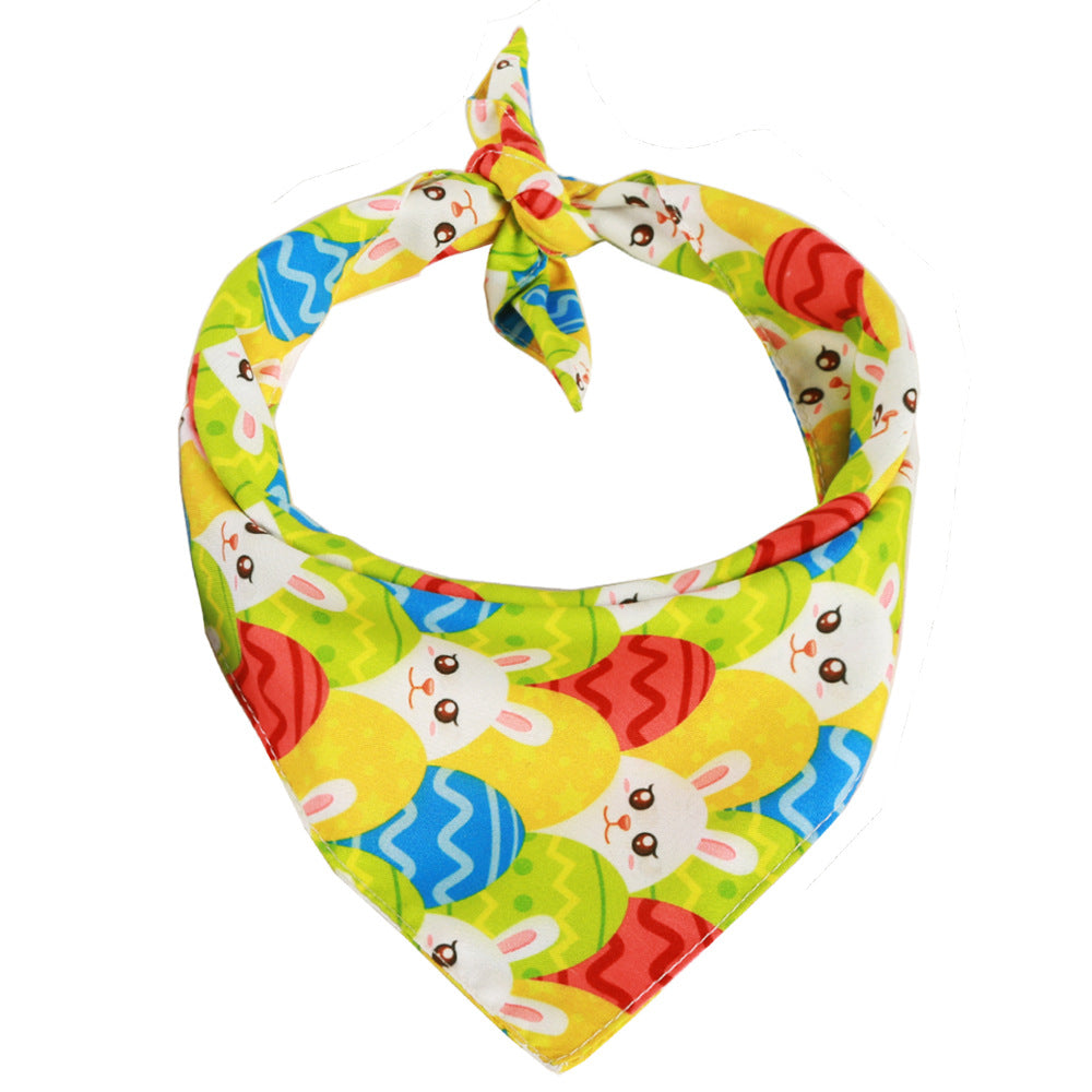 Cutsie Easter Egg Neck Scarves for Cats & Dogs Pets Possessions LLC