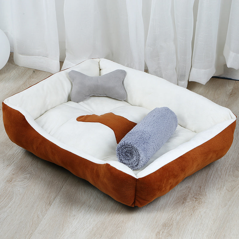 Large Comfortable Bed with (optional) Pillows for Cats & Dogs Pets Possessions