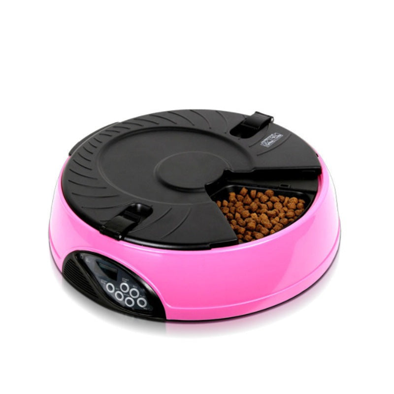 Automatic Pet Feeder for Cats & Dogs – Robot-Style Smart Feeding Machine Pets Possessions LLC