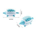 2-in-1 Hedgehog Chewing Ball Molarclean Teeth Cleaning and Food Dispenser Toy for Dogs Pets Possessions