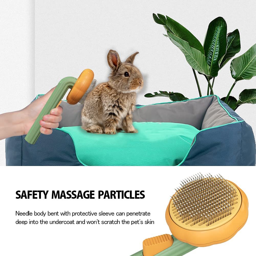 Pumpkin Grooming Slicker Brush for Cats & Dogs Pets Possessions