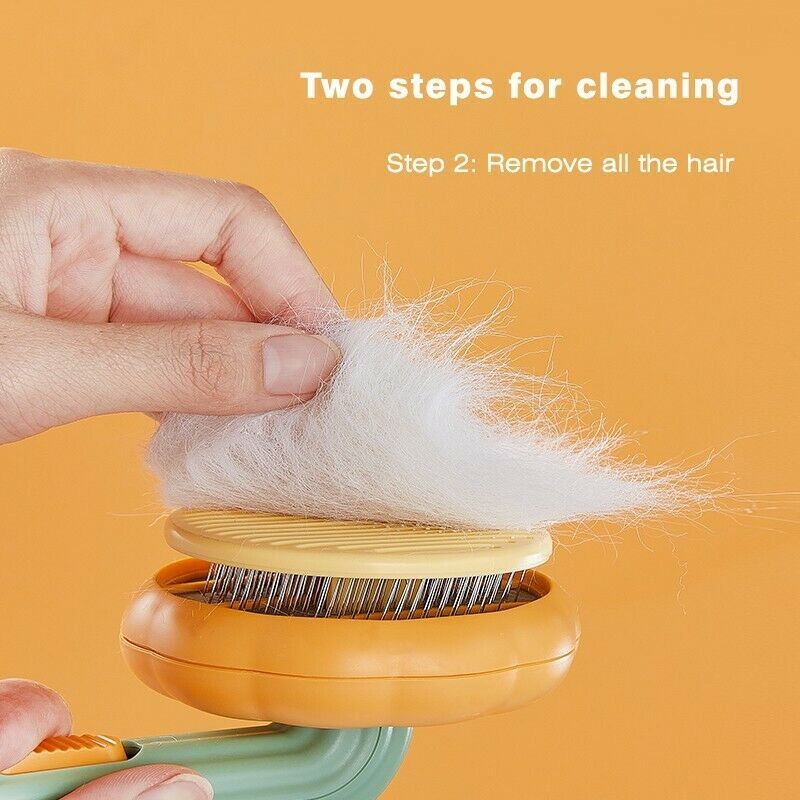 Pumpkin Grooming Slicker Brush for Cats & Dogs Pets Possessions