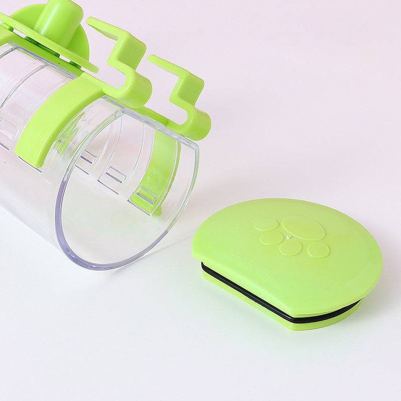 Dripless Drinking Kettle with Automatic Food & Water Dispenser for Dogs Pets Possessions