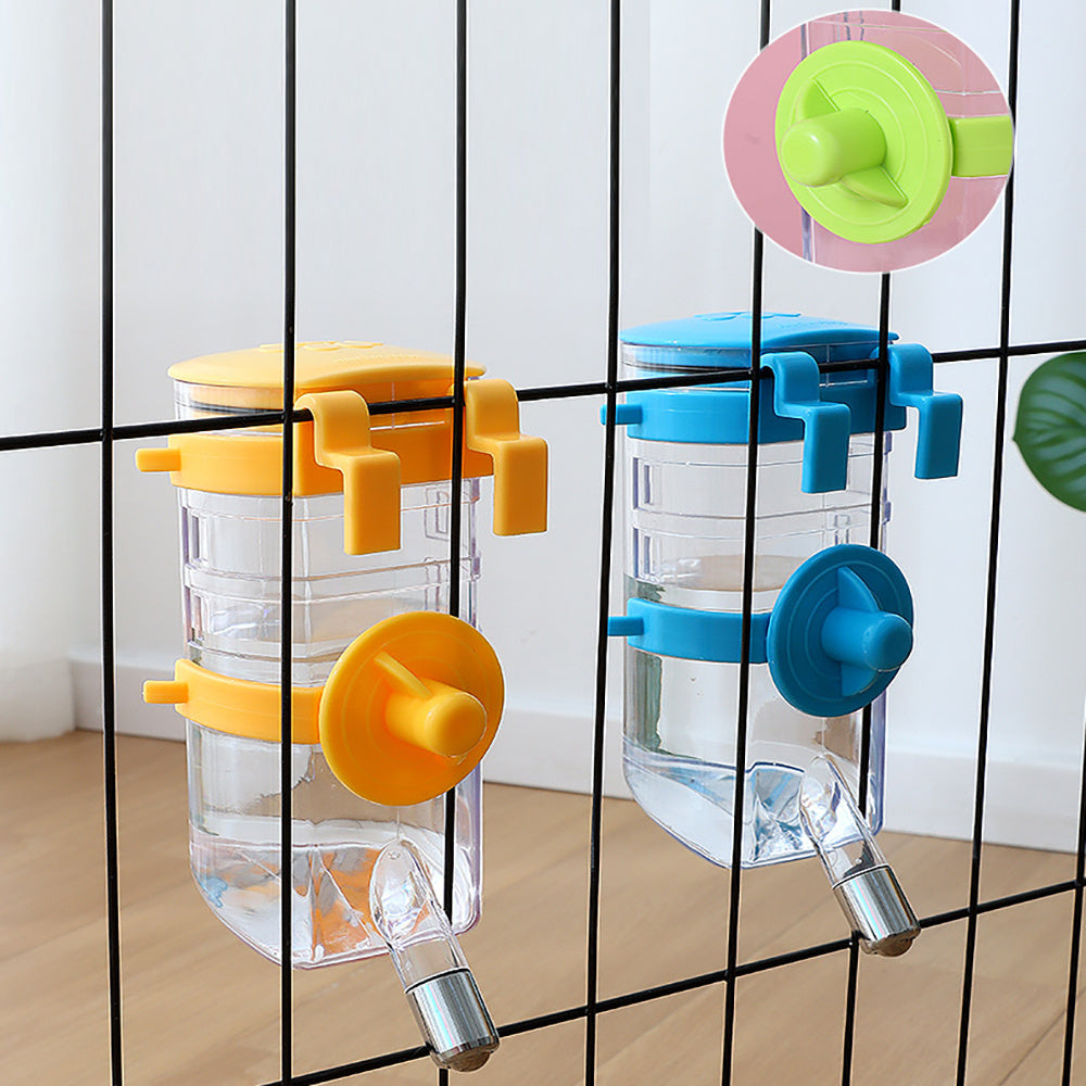 Dripless Drinking Kettle with Automatic Food & Water Dispenser for Dogs Pets Possessions