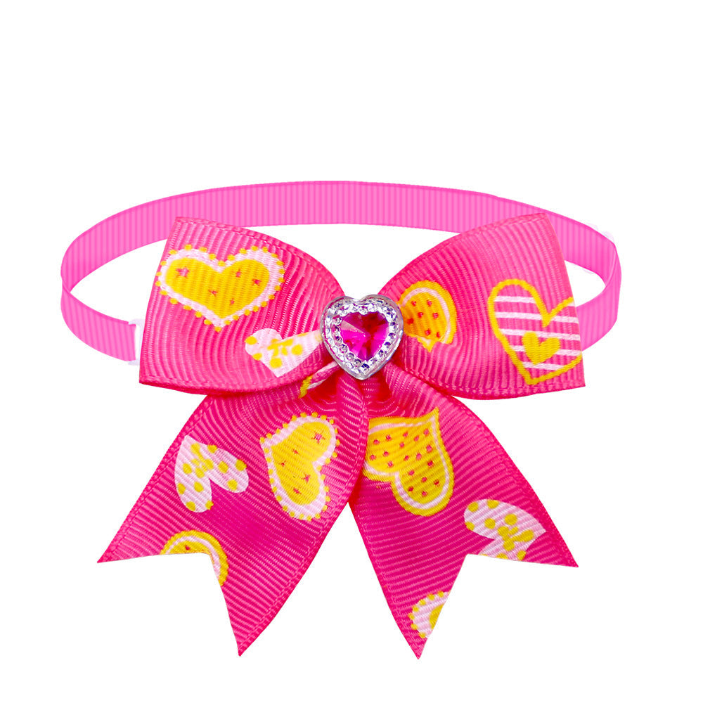 Pet Love Diamond Bow Tie Bow Tie Accessories Pets Possessions LLC