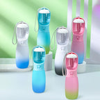 Avelora 19 oz Gradient Travel Water & Food Bottle for Dogs Pets Possessions