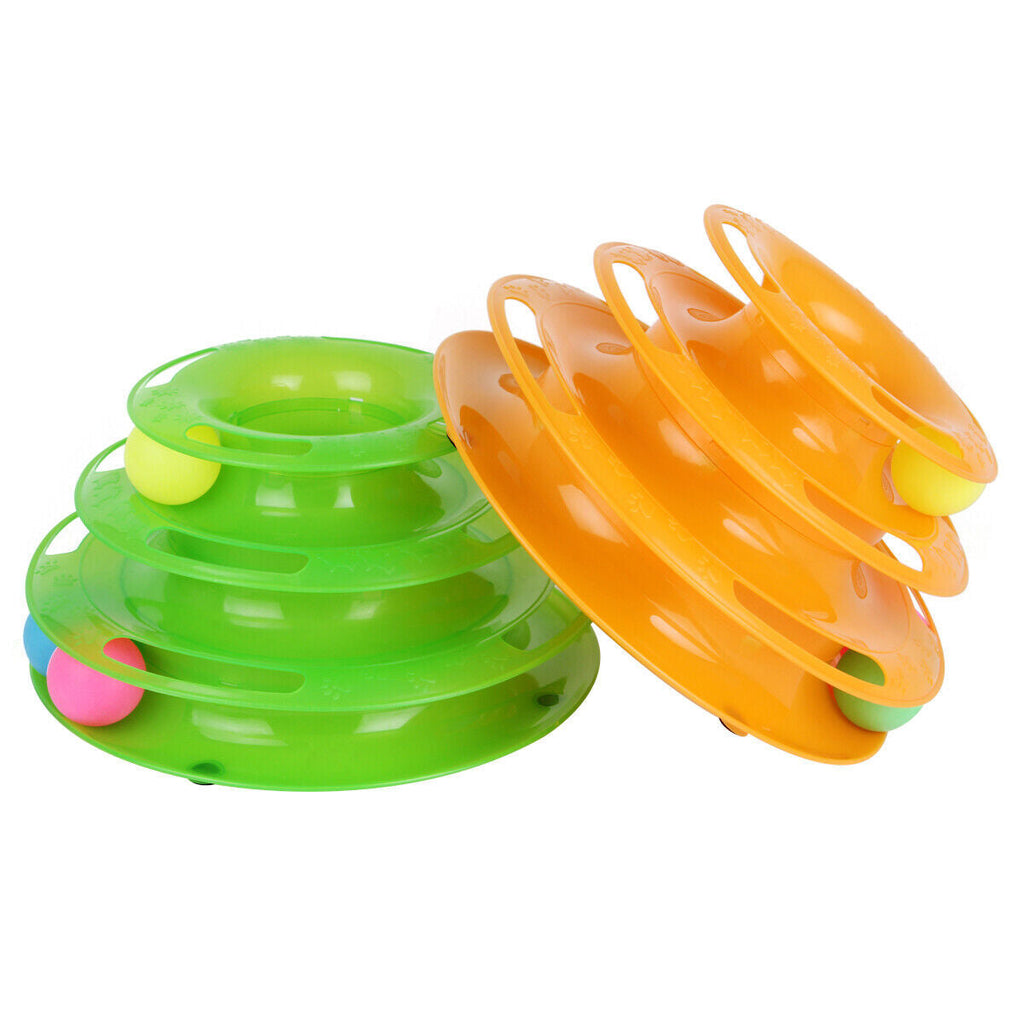 Crazy Ball Disk Interactive Amusement Toy for Cats Pets Possessions